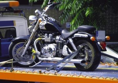 this image shows motorcycle towing services in Dothan, AL
